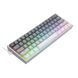Клавиатура Redragon Fizz K617 Gray/Gray/White ENG (K617GGW-RGB), Серый-Серый-Белый, серый-серый-белый
