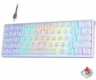Клавиатура AULA F3261 White