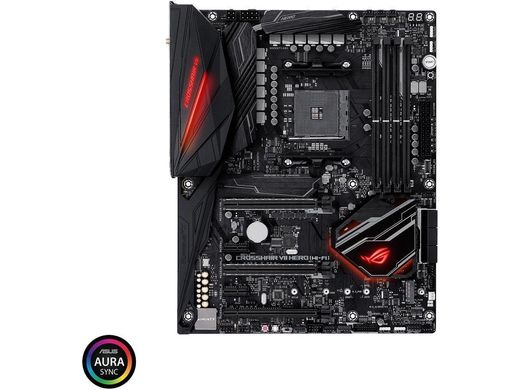 Материнська плата Asus ROG Crosshair VII Hero (sAM4, AMD X470, PCI-Ex16) REFURBISHED